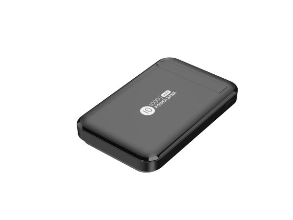 Carregamento sem fio Magnet Power Bank com 7.5W de saída Li Polymer Battery ABS PC Fireproof