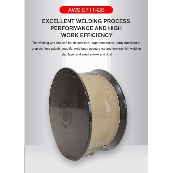 0.8mm/1.0mm/1.2mm Specifications Self-Shielded Flux-Cored Welding Wire for MIG Welding