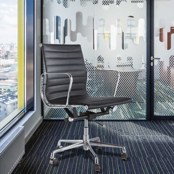 Black PU Leather W20.86