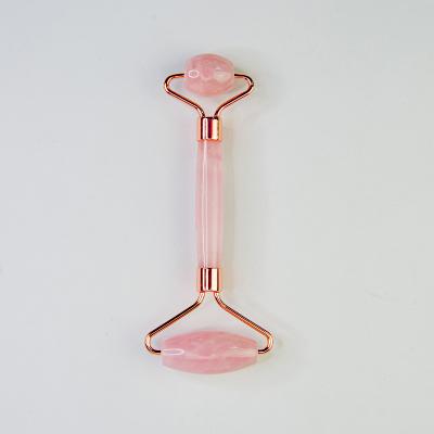 Jade Roller Rose Quartz Roller natural cor-de-rosa