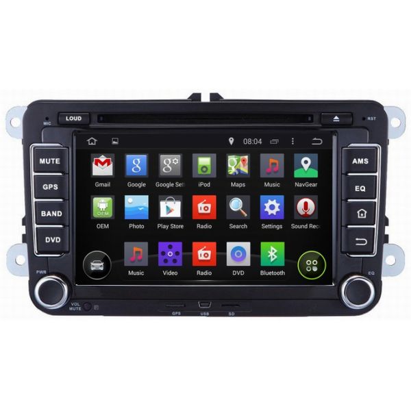 Ouchuangbo Auto Radio BT RDS GPS System for Volkswagen Tiguan /Touran /Polo Android 4.4 3G