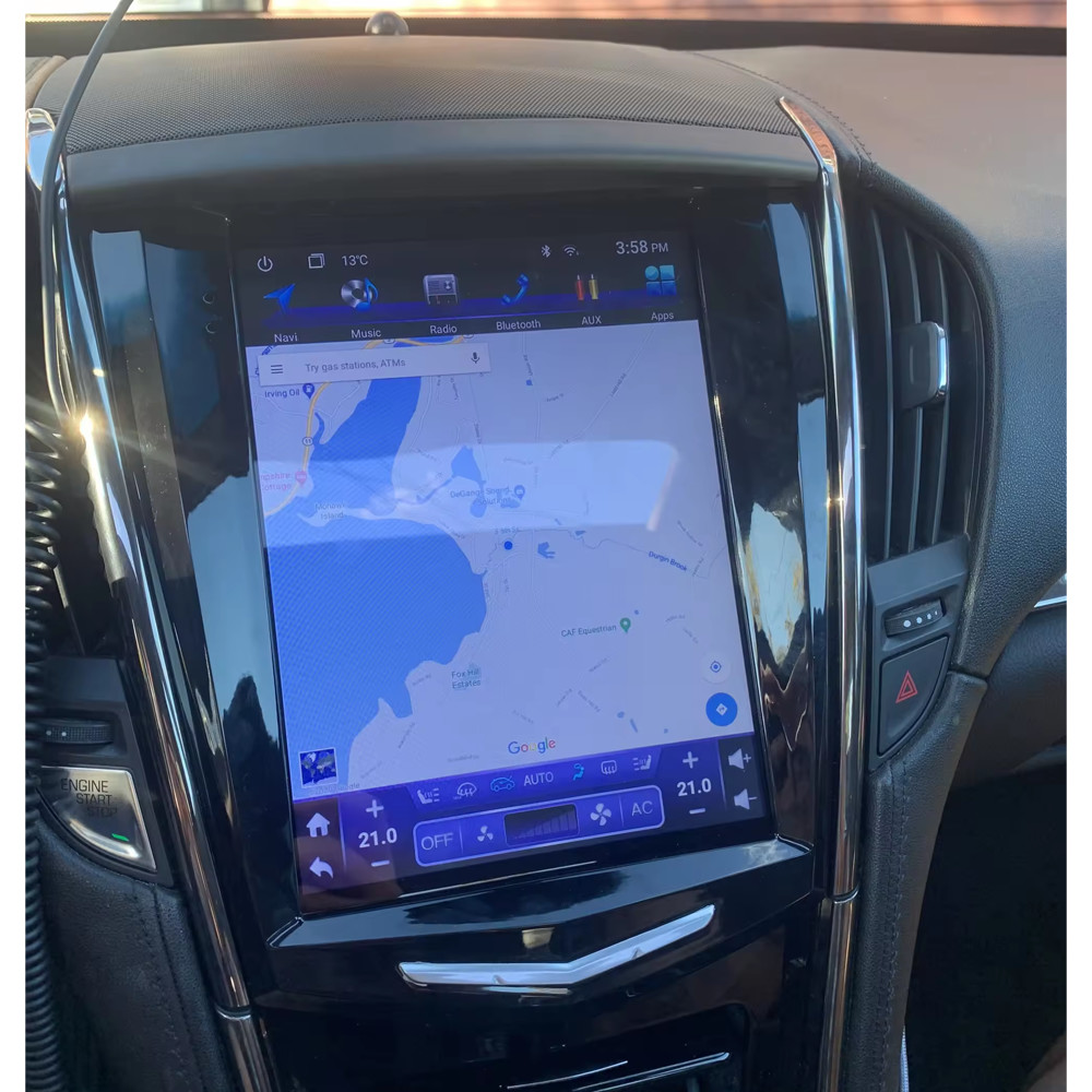 Android 12 Автомобильное радио мультимедиа 10,4 дюйма Для Cadillac CTS SRX Escalade 2013-2019