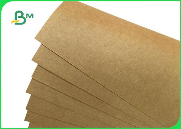 O papel de embalagem de Brown Do produto comestível para leva embora o rasgo 300gsm resistente 350gsm das caixas