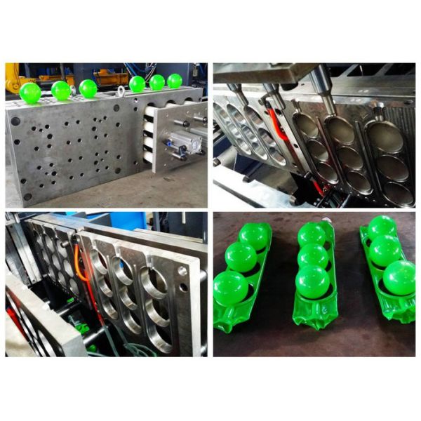 Полноавтоматическая пластиковая машина прессформы дуновения штранг-прессования шариков моря