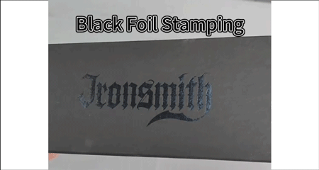 Мода роскошная щетка для волос черная подарочная коробка с печатным управлением пеной EVA и золотой фольгой