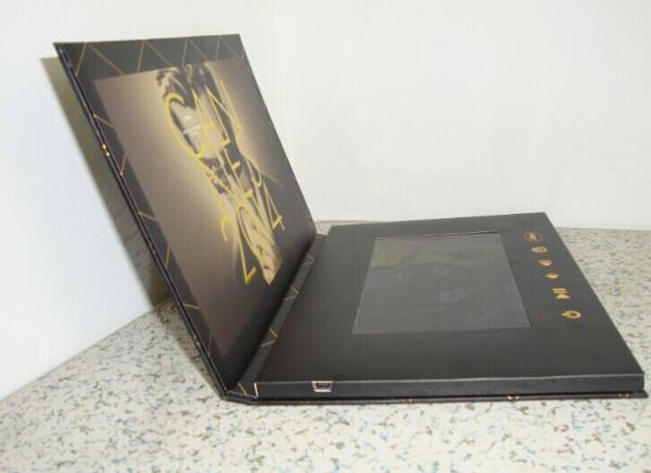 Moblie Message LCD Video Brochure With TTF LCD , Video Wedding Invitations