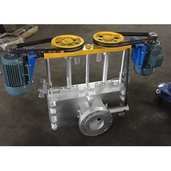 Die Cube 0.35 Plastic Screen Changer 160*160 Screw Dia 80 Smooth Surface