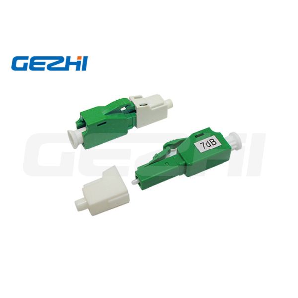 LC/APC Fiber Optic Attenuator with Plastic Housing for Testing Equipment Female to Male LC 1dB-30dB Attenuation