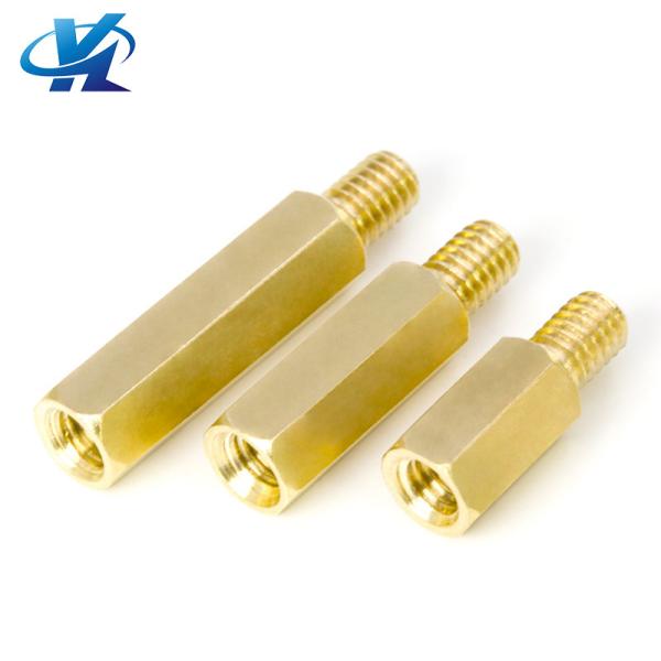 Brass Hex Screw Bolt With Internal Thread, Brass Male and Female Screw Bolt,Brass Standoffs