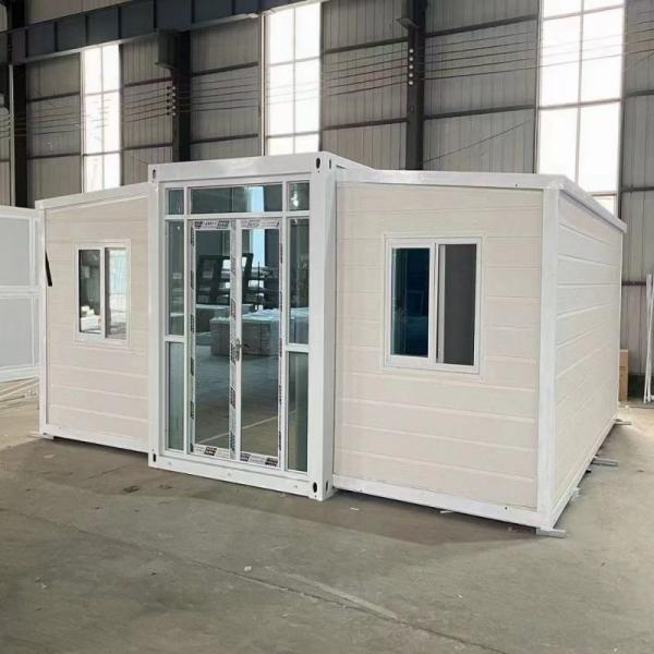 Casas pré-fabricadas de luxo de 20 pés personalizáveis e expansíveis para as necessidades do seu projeto