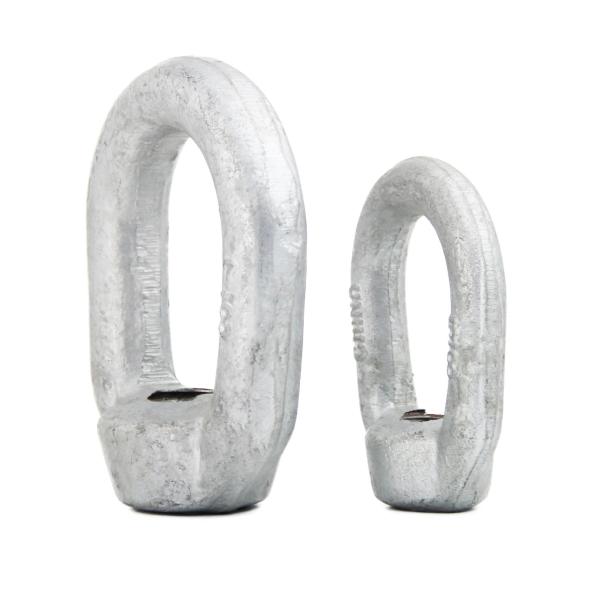 Indústria Geral Forjado Aço Elétrico Polar Hardware Oval Eye Nut com padrão DIN