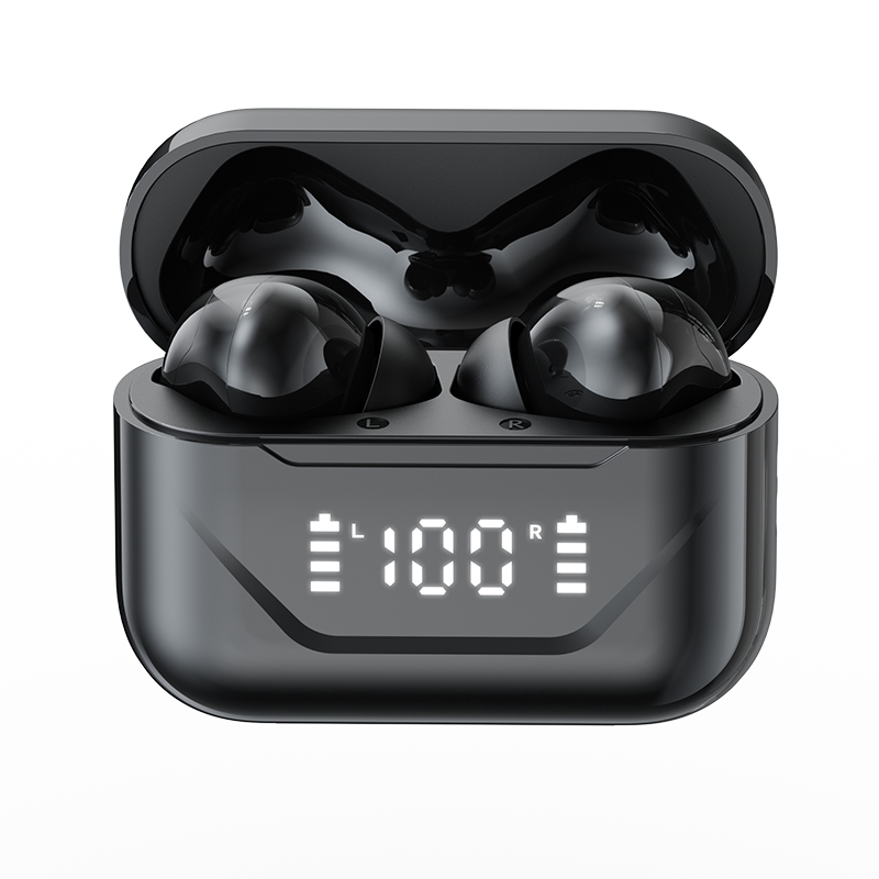 Wireless Earphones 5.3 Edition LED Battery Display ENC Call Noise Reduction True Wireless Stereo In Ear Earphones 360 ° Panoramic Stereo I5 Sweatproof Sports Running Fitness Suitable for Mobile Phones