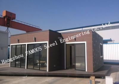 Casa modular do recipiente da casa pré-fabricada do estilo europeu para a acomodação, conjunto rápido