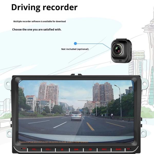 Creatall New 9-Inch for Volkswagen Car Head Unit for Bluetooth MP5 Player Android System GPS Navigation CarPlay Integrated