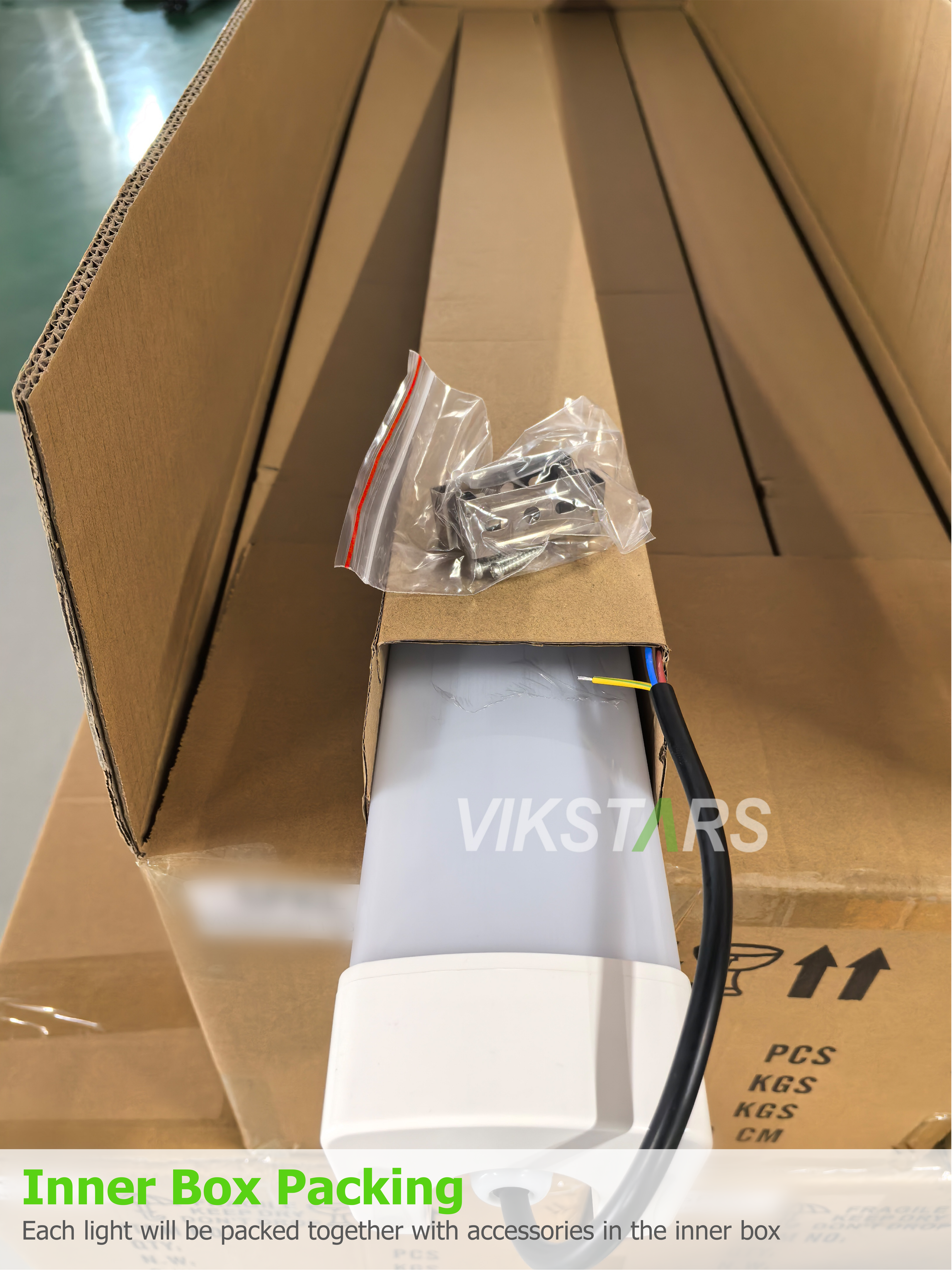 72W приостанавливало СИД линейный свет IP65 120lm/w сохраняет энергию для половины открытого Hall