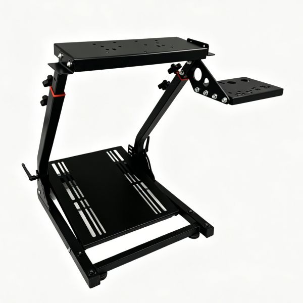 Adjustable Metal Frame Racing Simulator Cockpit For Thrustmaster Steering Wheel
