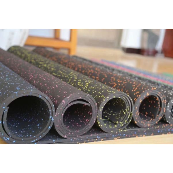 Gym Accessories Rubber Flooring Mat Roll Rubber Mat for Customized Gym Floor