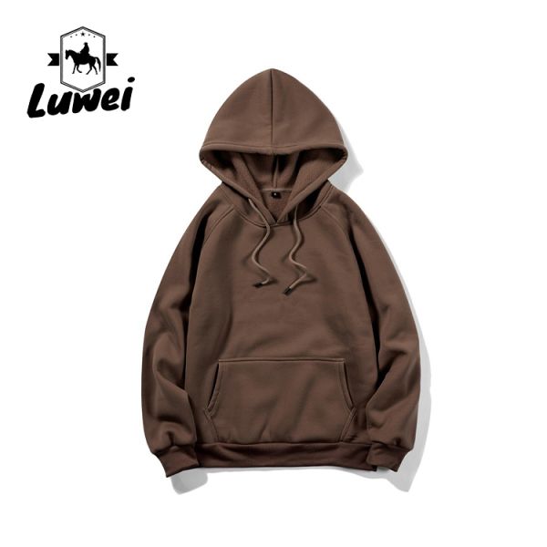 Дизайнерские на заказ оптовые хлопчатобумажные платья тяжелое одеяло премиум черный сверхурочный пуловер для мужчин