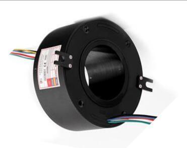 φ70mm Radar Through Hole Slip Ring Aluminum Alloy Shaft And Housing