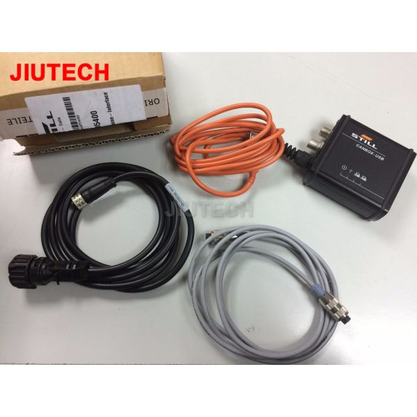 IBM t420 laptop Forklift Diagnostic tools with Still forklift canbox 50983605400 diagnostic cable