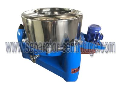 3 centrifugador farmacêutico intermitente da descarga superior manual da coluna PTDM com parte superior
