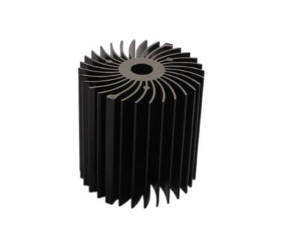 Precision Pequeno Lava-Caldas de Alumínio de 50 mm Com Tratamento de Anodo Negro