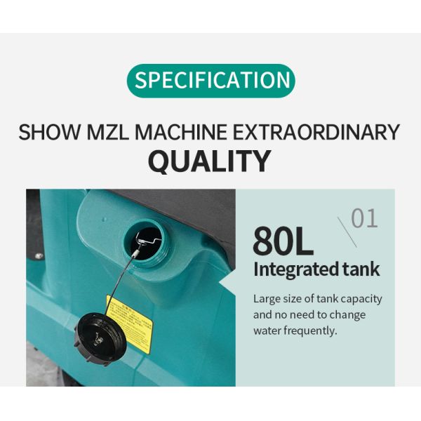 Industrial automatic Ride On Floor Scrubber Machine Drier 4000㎡/H customized