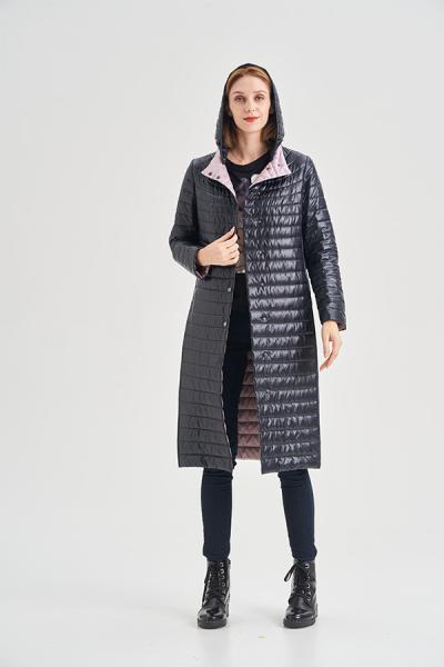 Hot Sale Best Quality  FODARLLOY New winter women's cotton-padded jacket mid-length slim down padded jacket