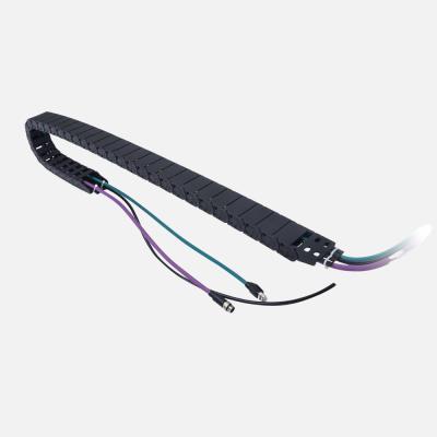Chaîne de traînée de câble CNC très flexible, canal de chaîne de traînée robuste et résistant à l'usure