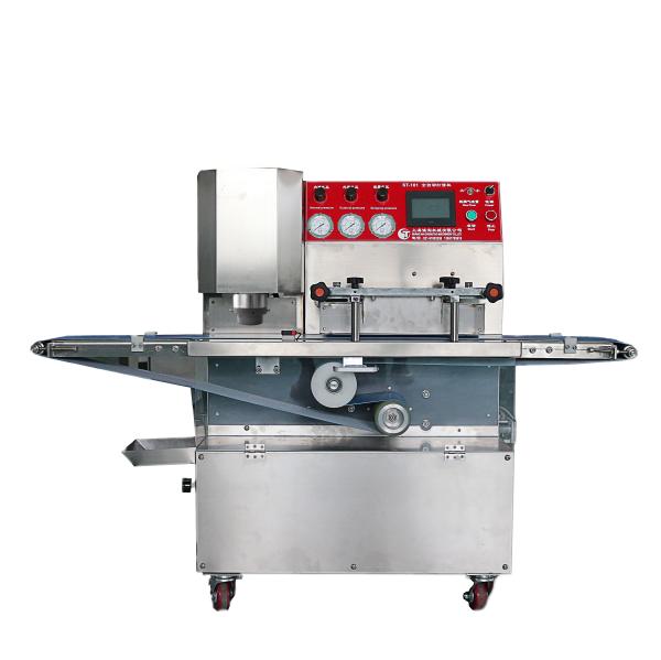 L'équipement automatique de fabrication de la ligne de production de la machine de pressage de gâteau de lune maamoul