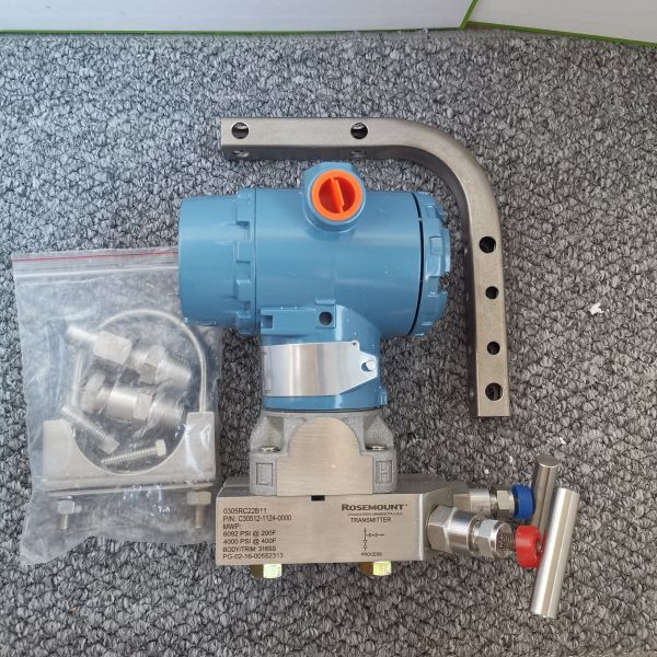 Rosemount 3051CGA02A1AS5E8M5C1Q4Q7+0305RC22B11 Pressure Transmitter Power