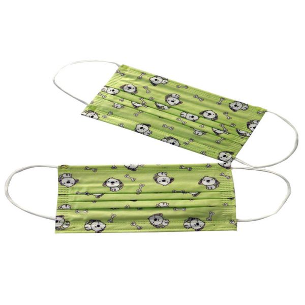 Impression mignonne jetable de bande dessinée de masque protecteur de contrôle p