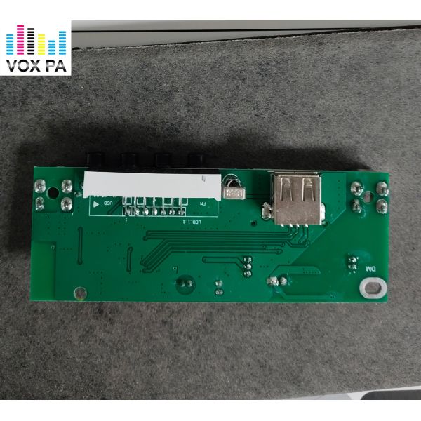 Bluetooth FM Radio Module with LED Display DC 5V/12V Optional Power Supply for Amplifier Upgrade