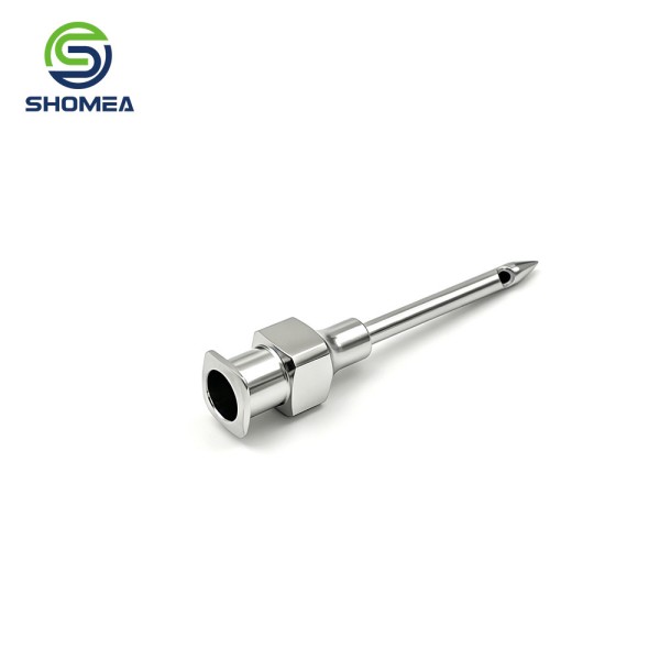 Customized Side Hole Pen Tip Injection Needle With Luer Fitting
