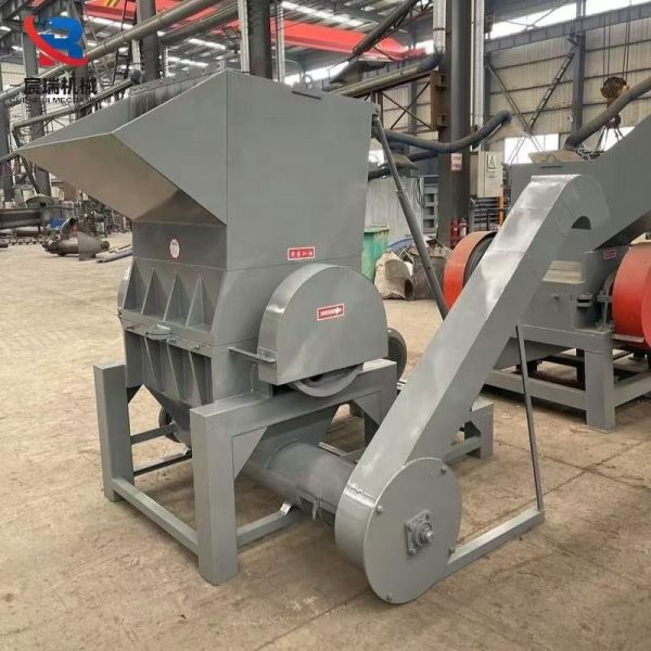 Scrap Plastic Recycling Machine High Capacity Single Shaft Plastic Crusher