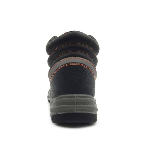 Anti Impact Industrial Safety Boots S1P / S3 Black Leather Work Boots