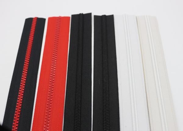 Nylon Long Chain 4 Inches Water Resistant Zipper In Roll For Handbags / Luggage