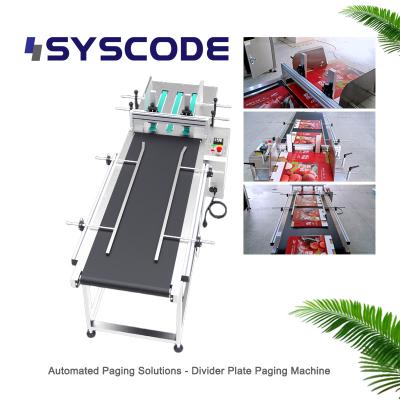 Divider Plate Paging Machine Customized Automatic Paper Feeder Frequency Control