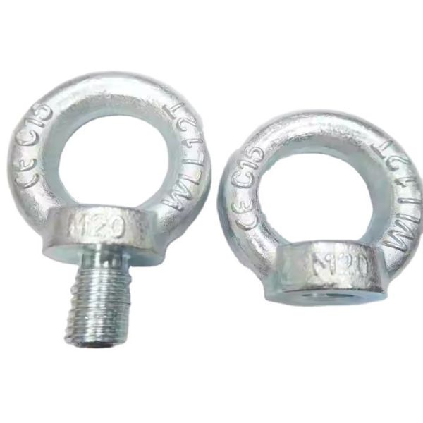 ZINC Finish Eye Bolt Eye Screw M6-M36 Carbon Steel Lifting Ring with Galvanized DIN580