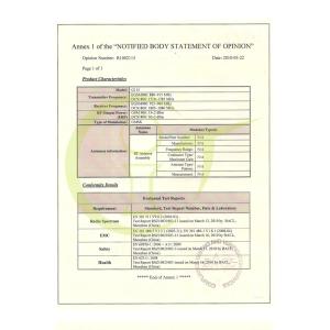 Shenzhen Concox Information Technology Co., Ltd. Certifications