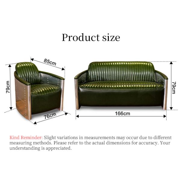 Nidea #8901 Vintage Industrial Classic Aluminum for Lounge Chair for Home Office & Living Room Adjustable Height Retro Style Furniture