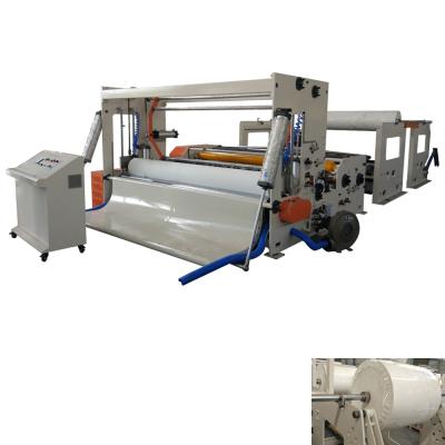 Papel de rolo que corta e máquina do rebobinamento, máquina semi automática 300m/Min da fatura de papel de rolo enorme
