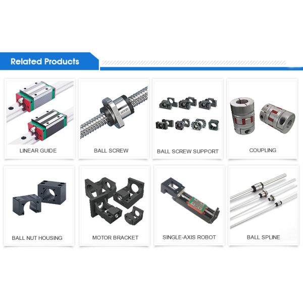 Long Lasting Standard 1605 Ball Screw Nut Housing Dsg16h Ball Nut Mounting Bracket