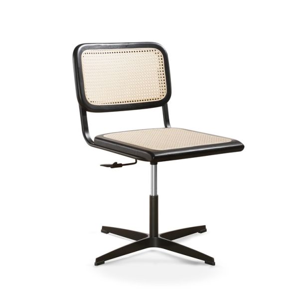 le post-marché de rotin de 29cm préside la chaise de 0.092CBM Cane Adjustable