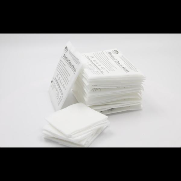 Non Sterile 10*10cm Surgical Swabs Gauze 8 Ply 12 Ply X Ray Disposable