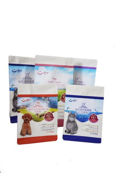 Stand Up Pet Food Zipper Bag Pet Food Packaging Pouch Dog /Cat /Bird Food Packaging