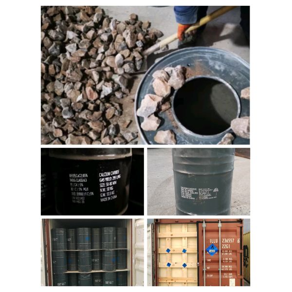 Customized CaC2 Calcium Carbide High Reactivity For Steel And Iron Industry