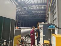 Máquina de revestimento de tubos 3PE E de três camadas anti-corrosivo Linha de produção de jato anti-corrosivo