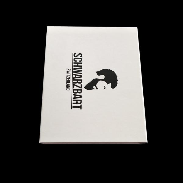 Lined Sponge White Pretty Printed Packaging Boxes For Men'S Gel Water Comb
