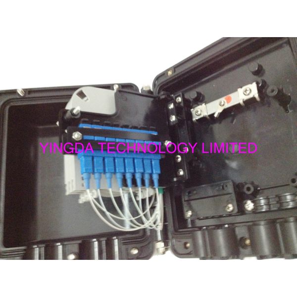 Las fibras en línea caseras de la caja común 36 del cable de la fibra escogen la PC de la fusión montada en la pared